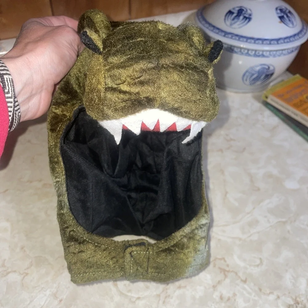 Soft Plush Dinosaur Costume Head‎ Cover Toddler To Child Size